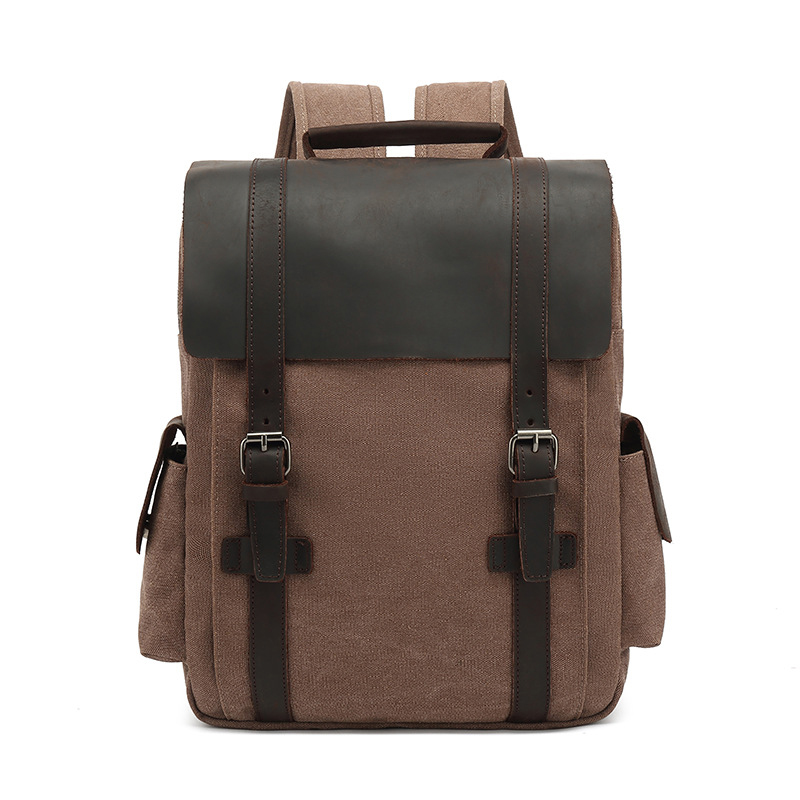 New Fashion Backpack Leather C - Rucksack Military Style avis et prix