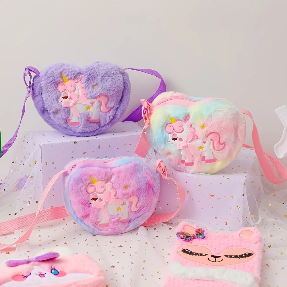 Cute Unicorn For Girls Plush H - Mini Backpack Purse avis et prix