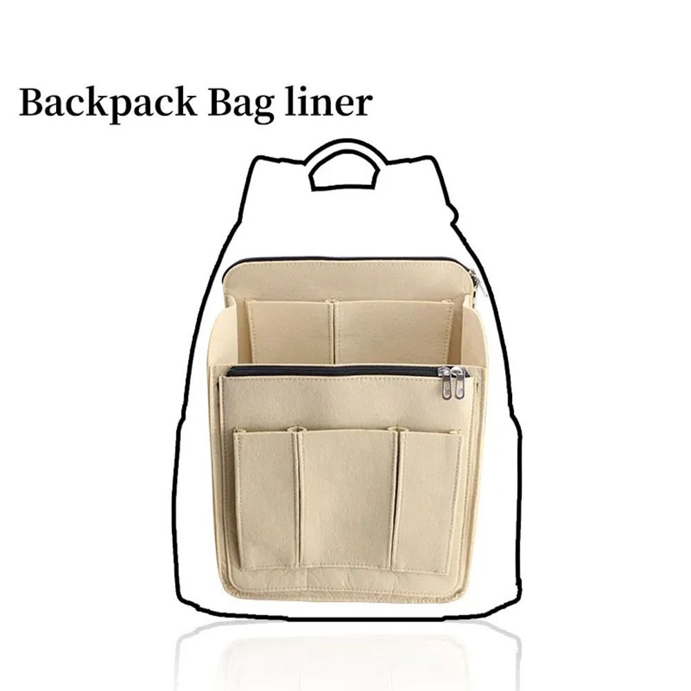 Multi-Pocket Insert Bag Organi - Backpack Insert Organizer avis et prix