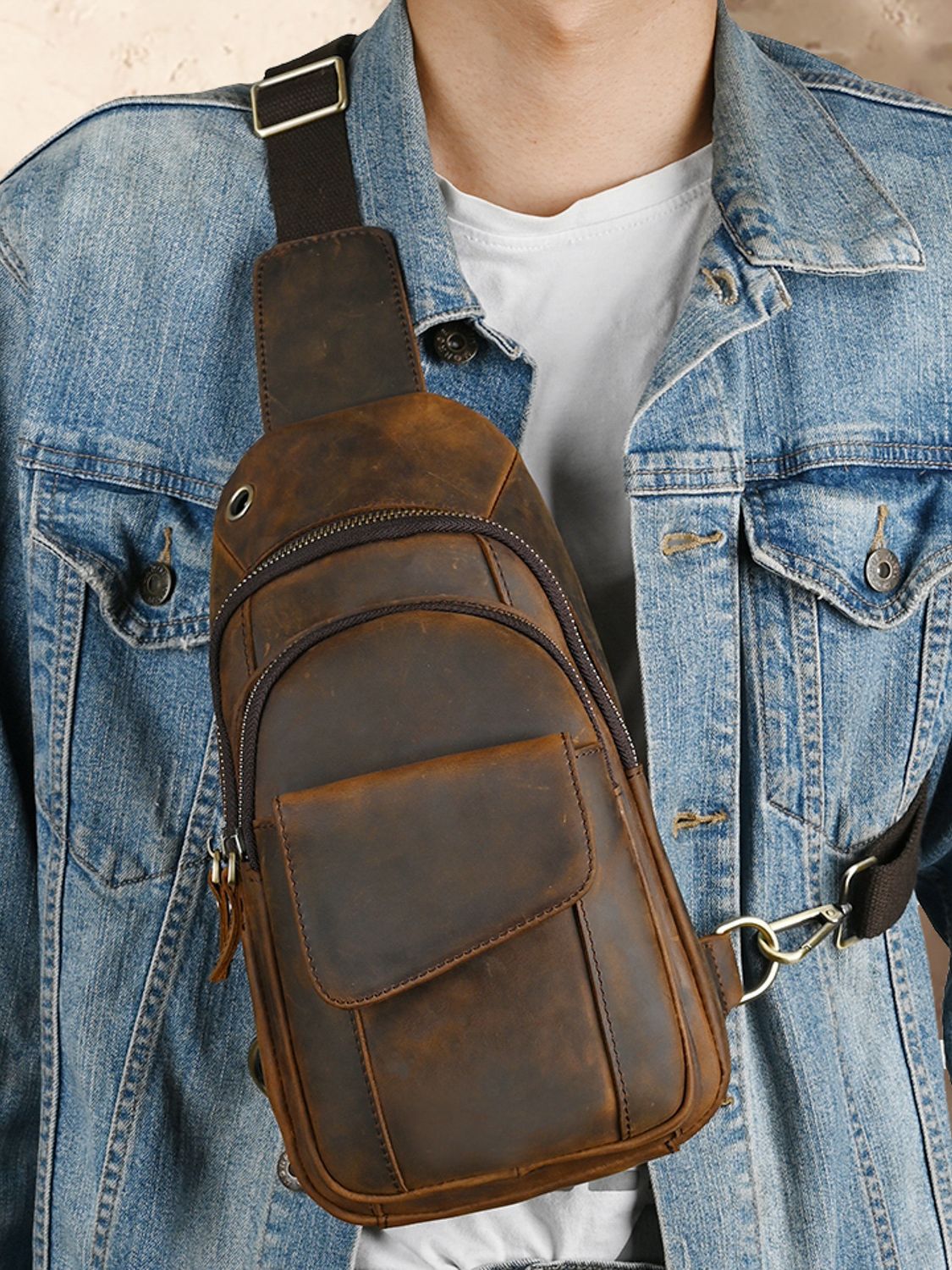 Designer Luxury Multifunction  - Leather Backpack Vintage avis et prix