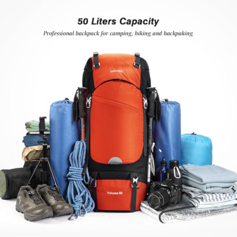 50L Hiking Backpack Travel Bag - Hiking Backpack Waterproof avis et prix