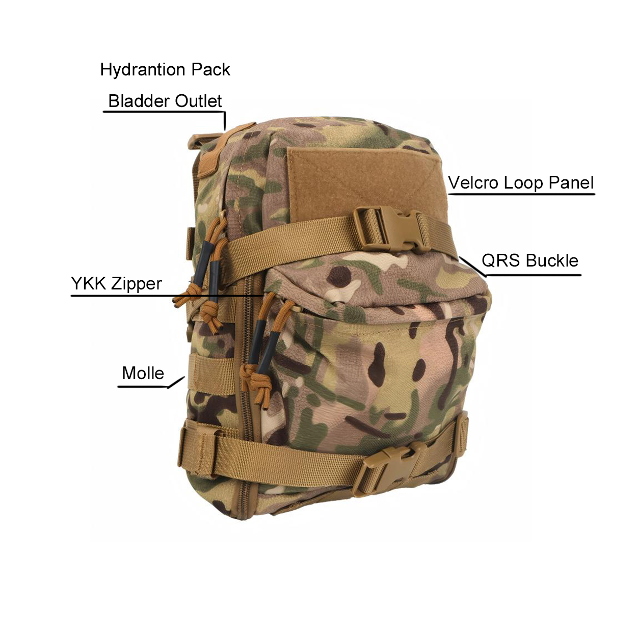 Mini Hydration Bag Outdoor Tac - Hydration Pack Outdoor avis et prix