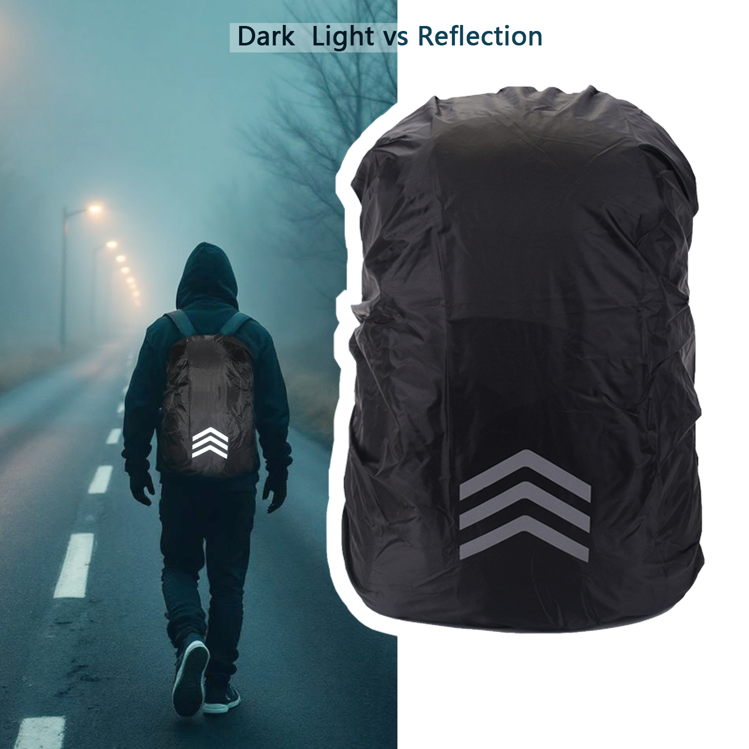 10-55L Waterproof Backpack Cas - Rain Cover Backpack avis et prix