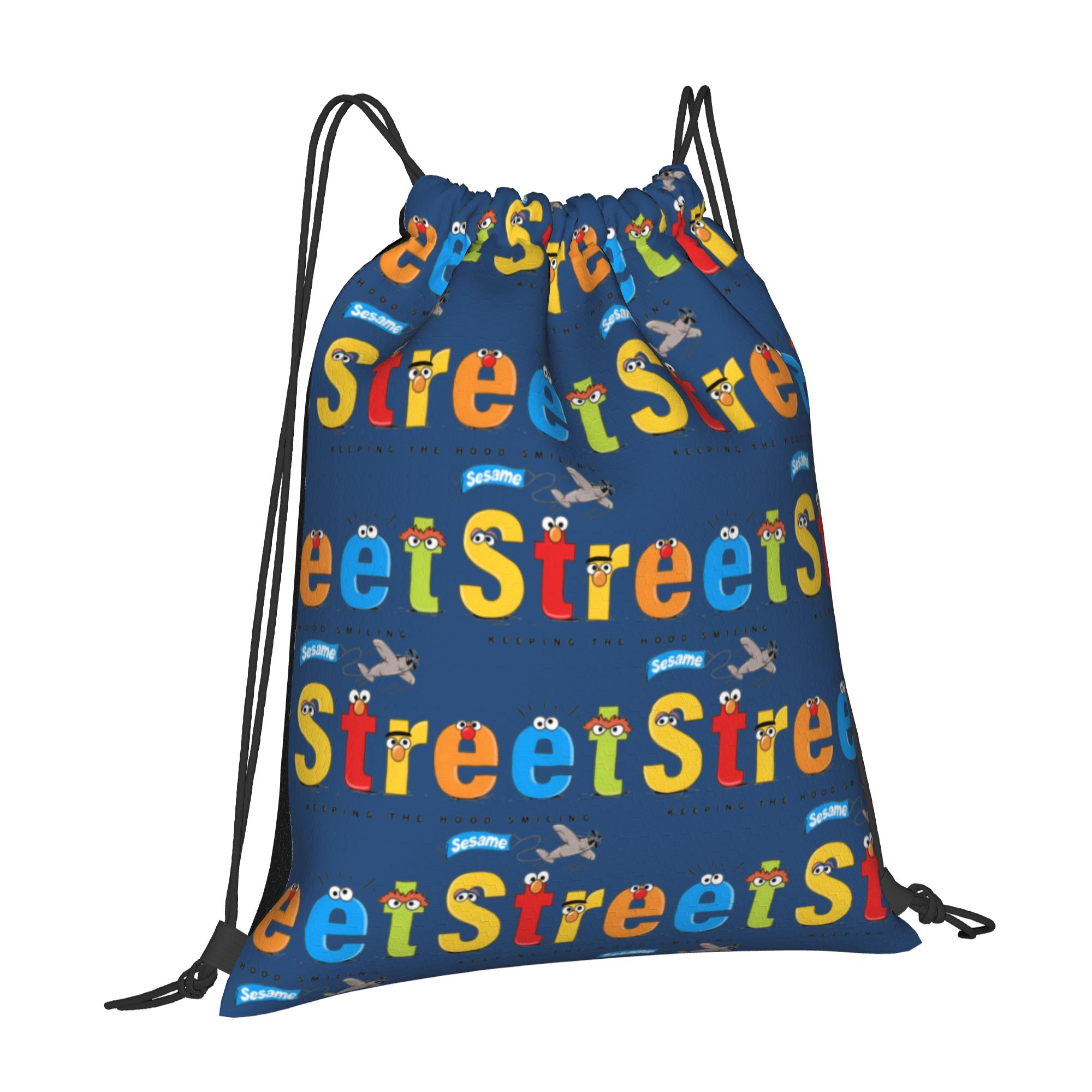 Custom Cookie Monster Drawstri - Drawstring Gym Bag avis et prix