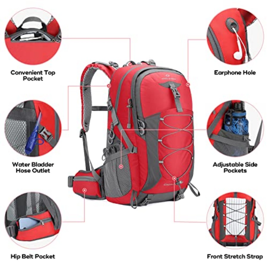 Hiking Backpack, Camping Backp - Hiking Backpack Waterproof avis et prix