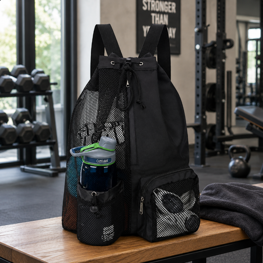 Drawstring Beach Storage Bag M - Drawstring Gym Bag avis et prix