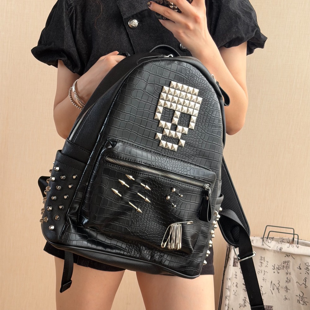 Original Black Crocodile Patte - Fashion Backpack Women avis et prix