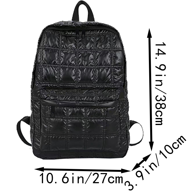 Trendy Stylish Shiny Backpack  - Canvas Backpack Casual avis et prix