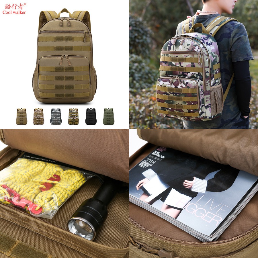 【New Arrival】Camouflage Tactic - Rucksack Military Style avis et prix