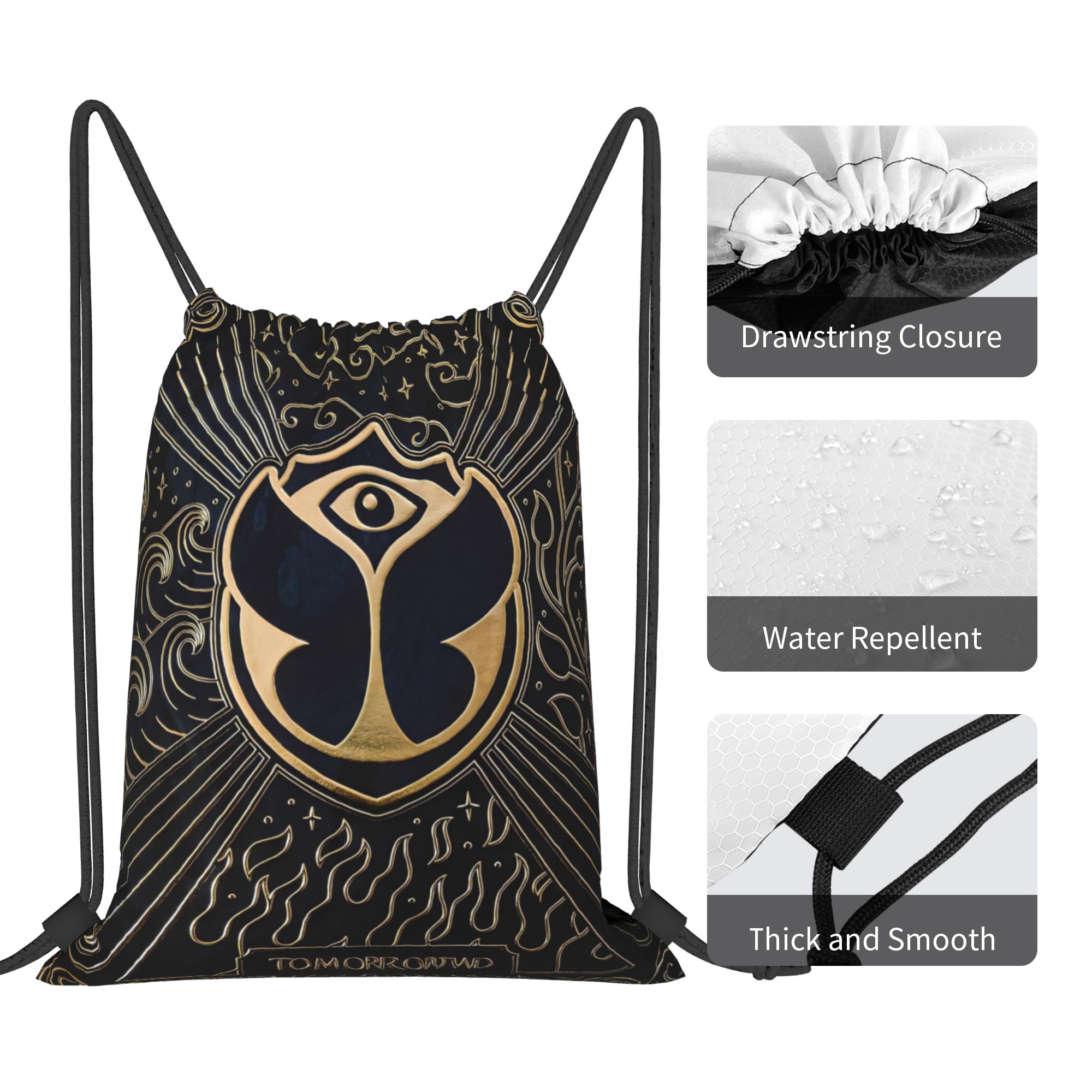Tomorrowlands  Drawstring Back - Drawstring Gym Bag avis et prix