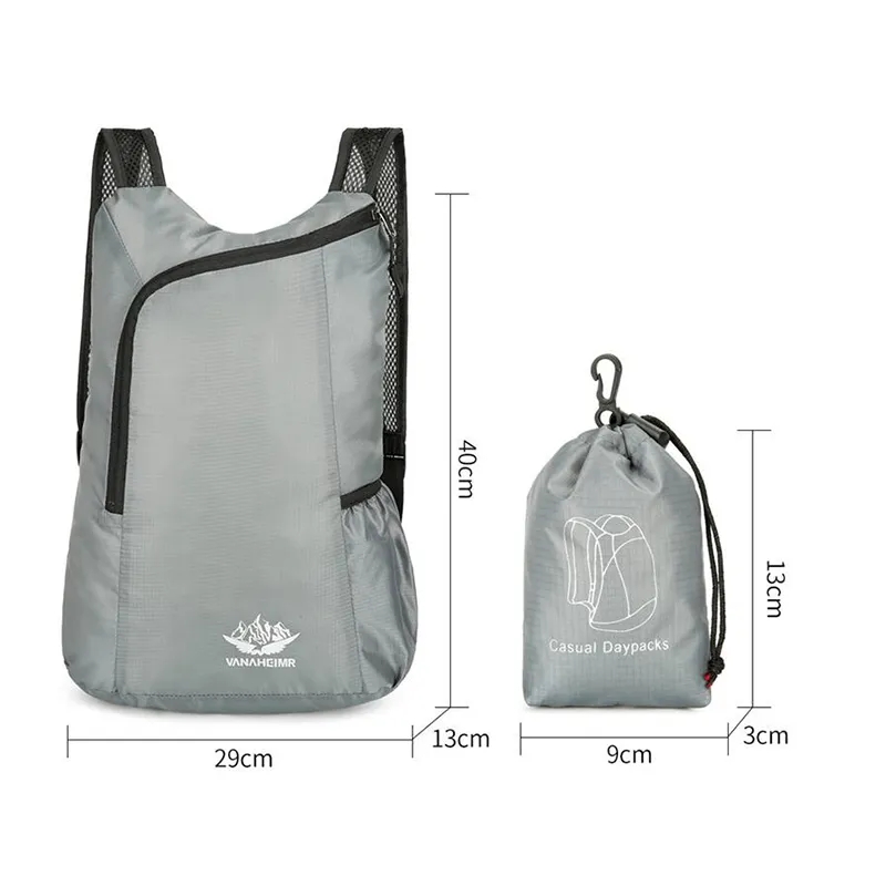 20L Unisex Lightweight Outdoor - Foldable Backpack Small avis et prix