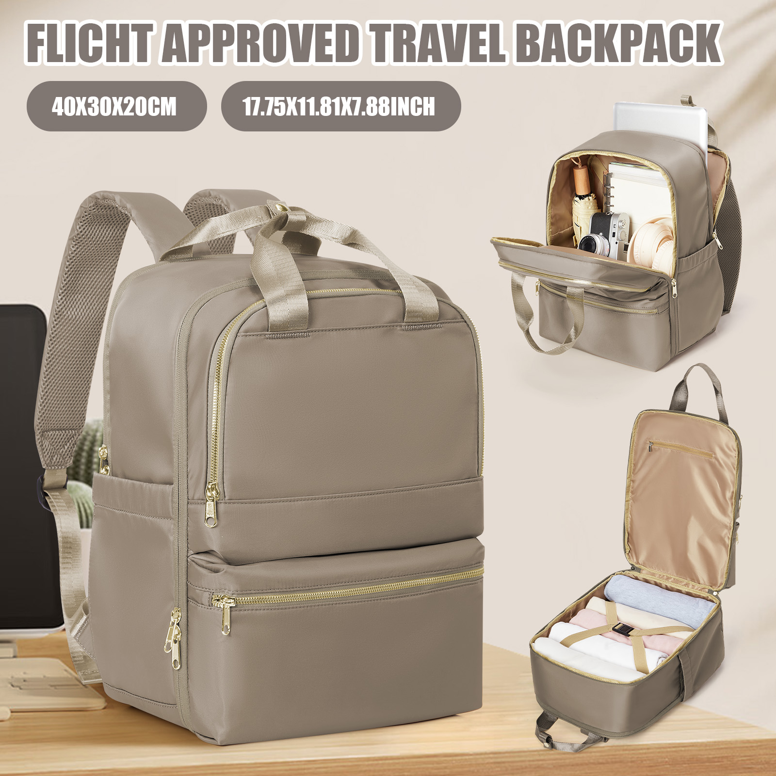 Ryanair 40x30x20 Travel Backpa - Canvas Backpack Casual avis et prix