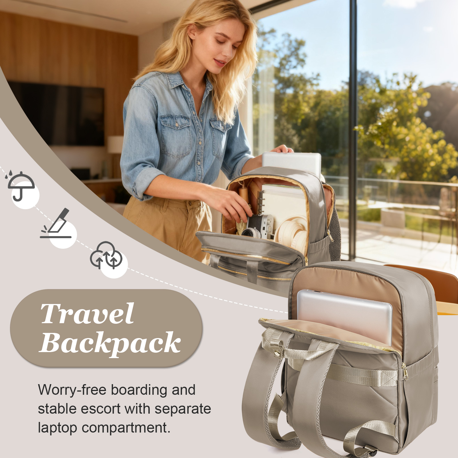 Ryanair 40x30x20 Travel Backpa - Canvas Backpack Casual avis et prix