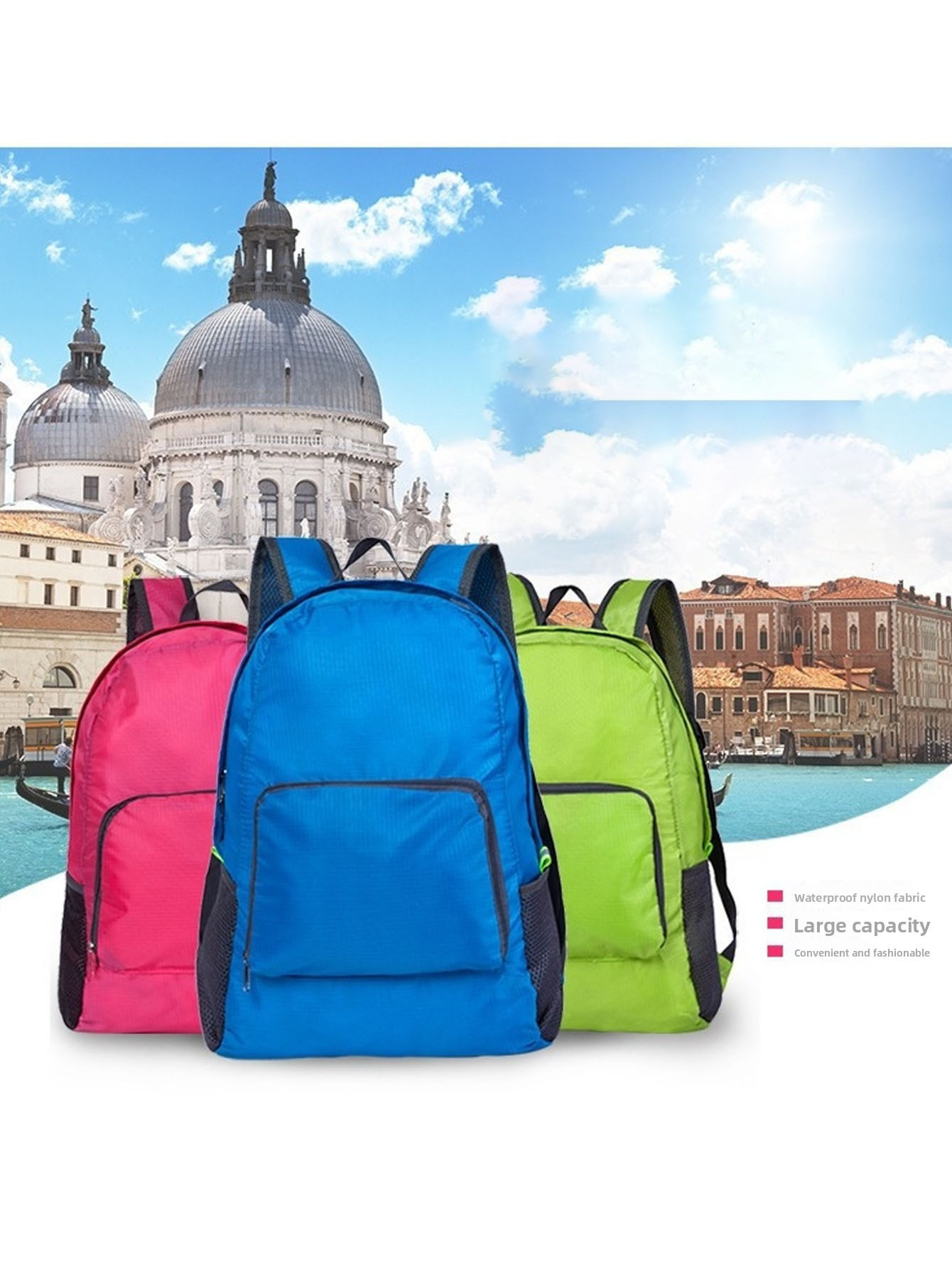 Foldable travel bag, lightweig - Foldable Backpack Small avis et prix