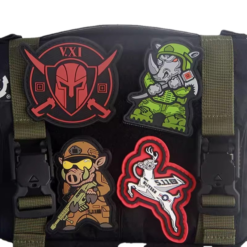 Tactical Badge Soft Rubber Ves - Urban Backpack Tactical avis et prix