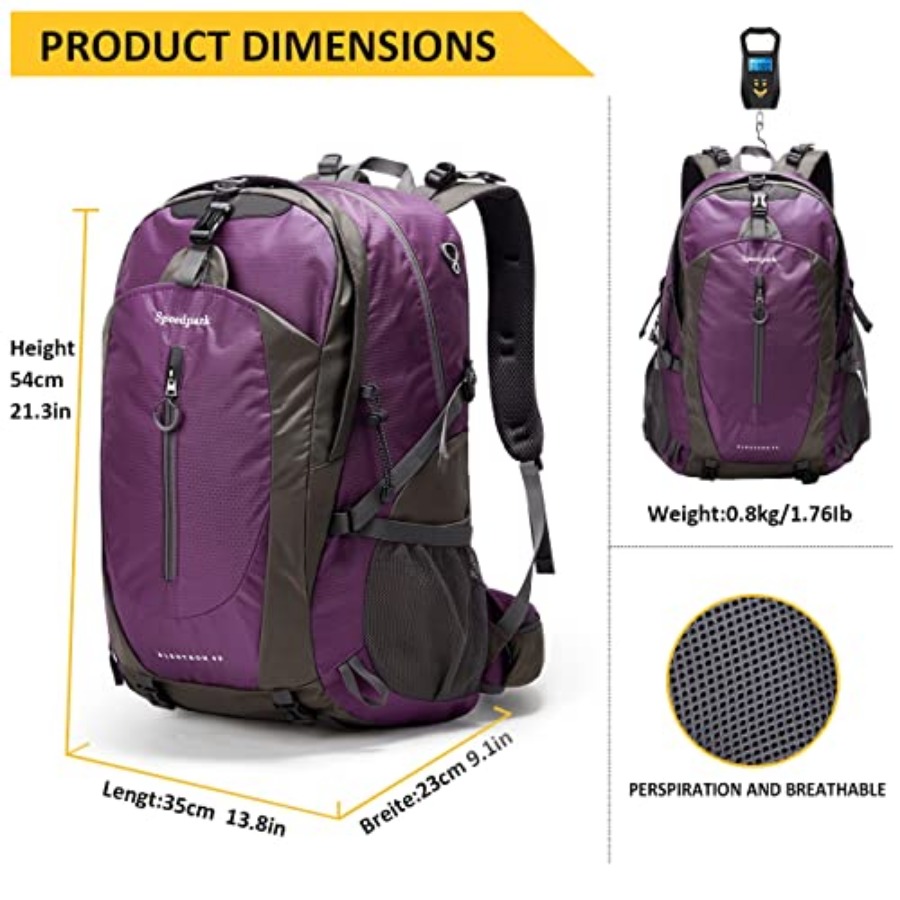 Hiking Backpack 40L Waterproof - Hiking Backpack Waterproof avis et prix