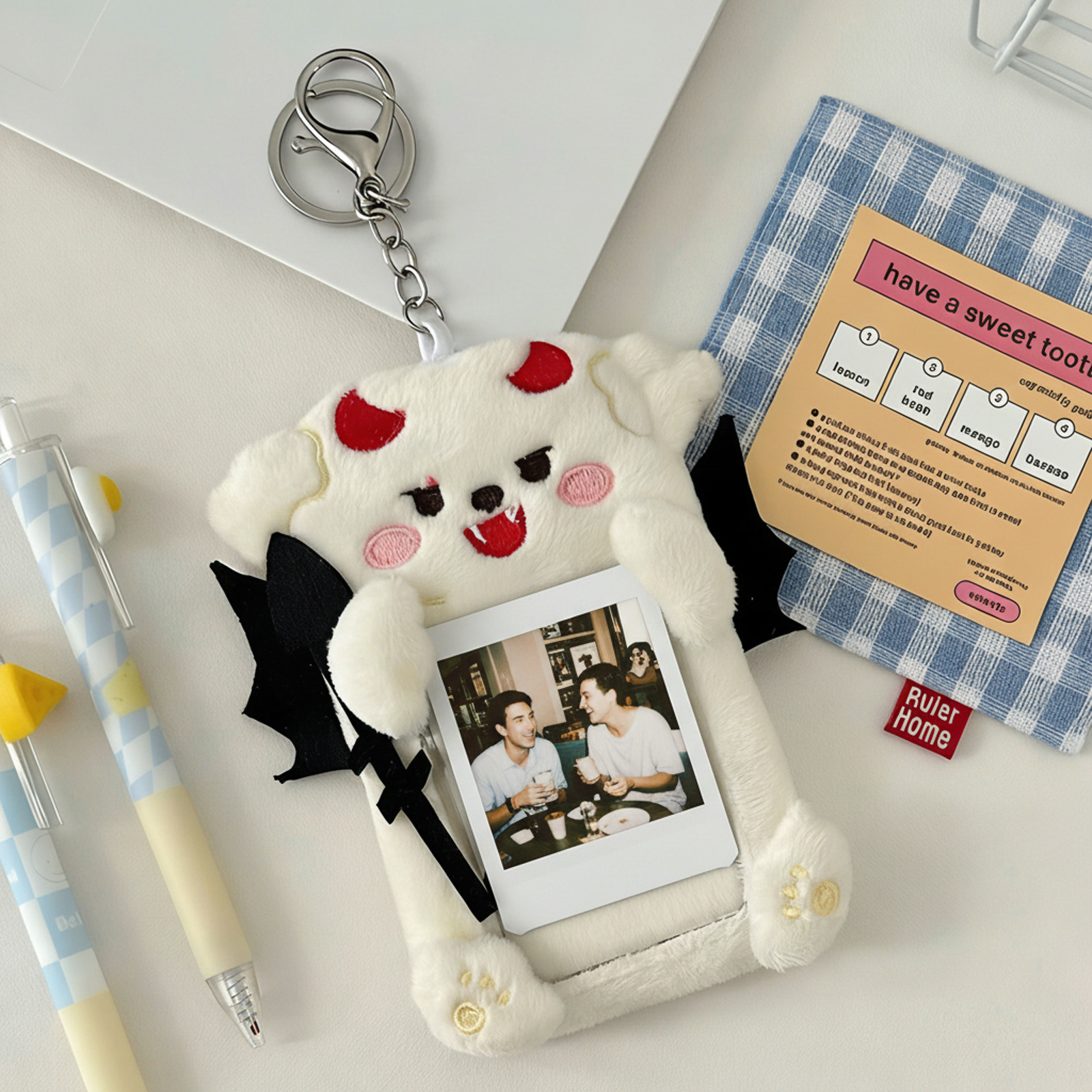 Plush Angel Devil Keychain Cut - Fashion Backpack Women avis et prix