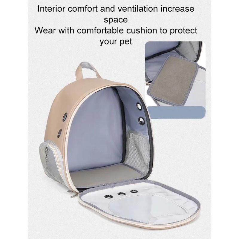 Portable Transparent Pet Backp - Foldable Backpack Small avis et prix