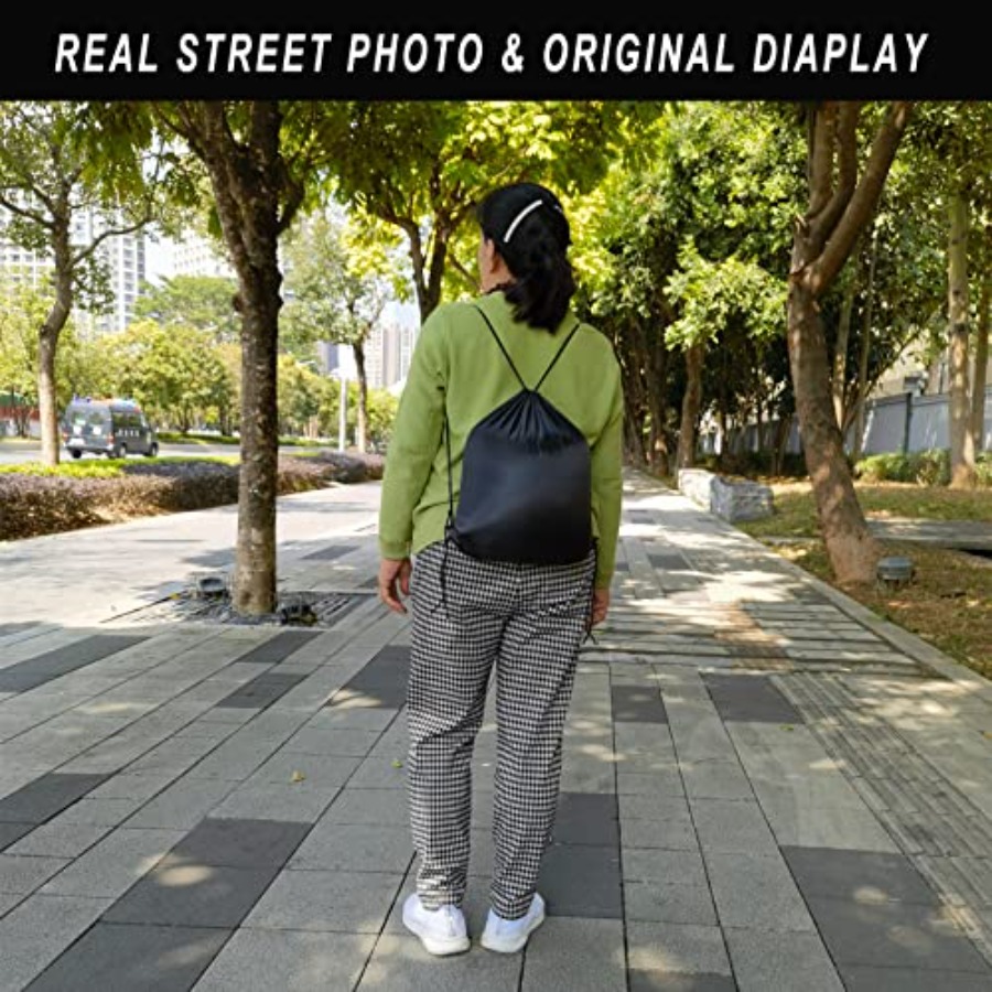 100 Pack Drawstring Backpack B - Drawstring Gym Bag avis et prix