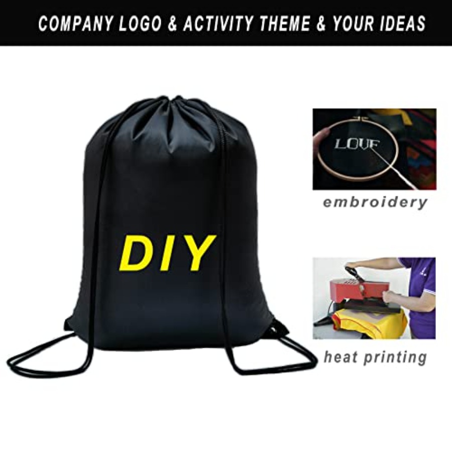 100 Pack Drawstring Backpack B - Drawstring Gym Bag avis et prix