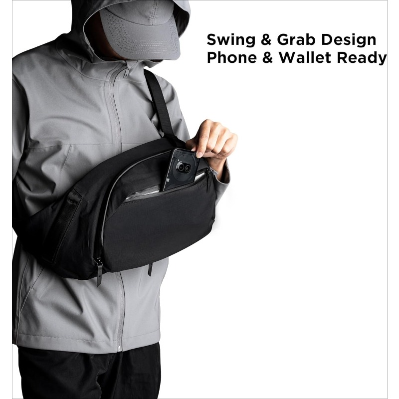 Right Shoulder Chest bag  7.5L - Sling Backpack Shoulder avis et prix