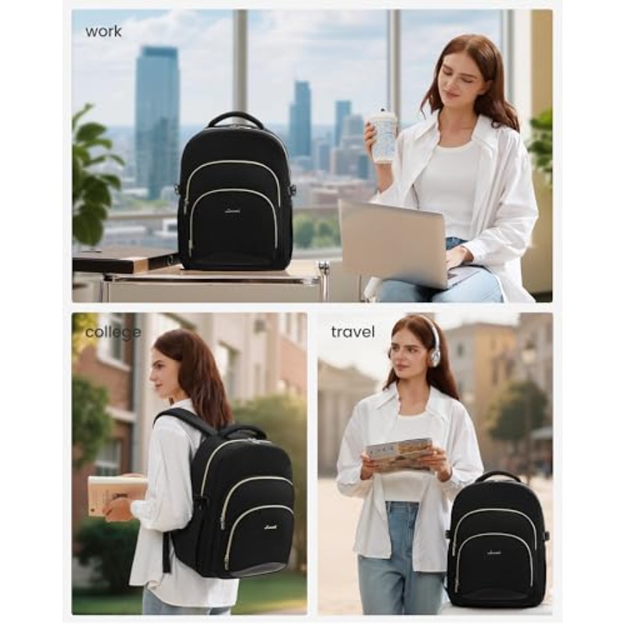 Laptop Backpack for Women, Wor - School Backpack Teen avis et prix