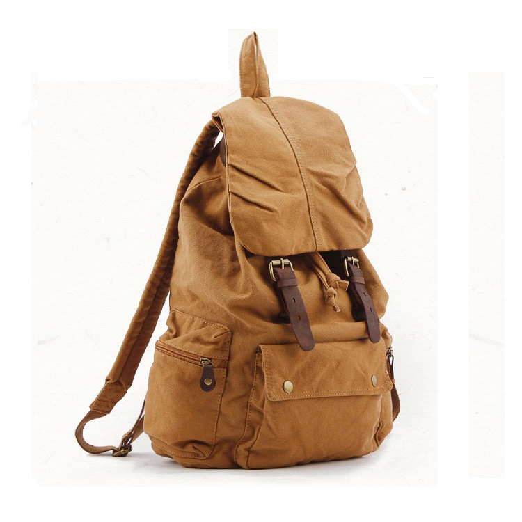 Fashion Vintage Leather milita - Rucksack Military Style avis et prix