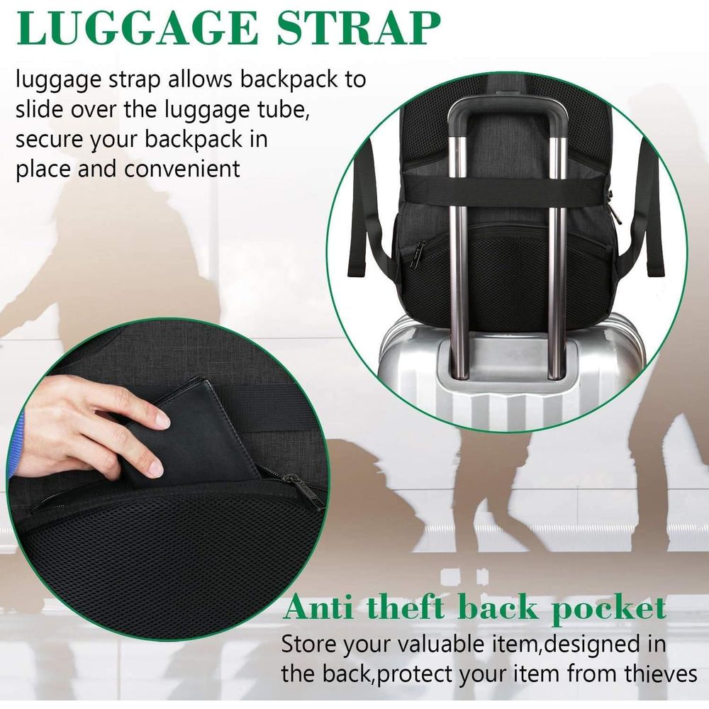 MATEIN BusinLaptop Backpack, 1 - Laptop Backpack 15.6 avis et prix