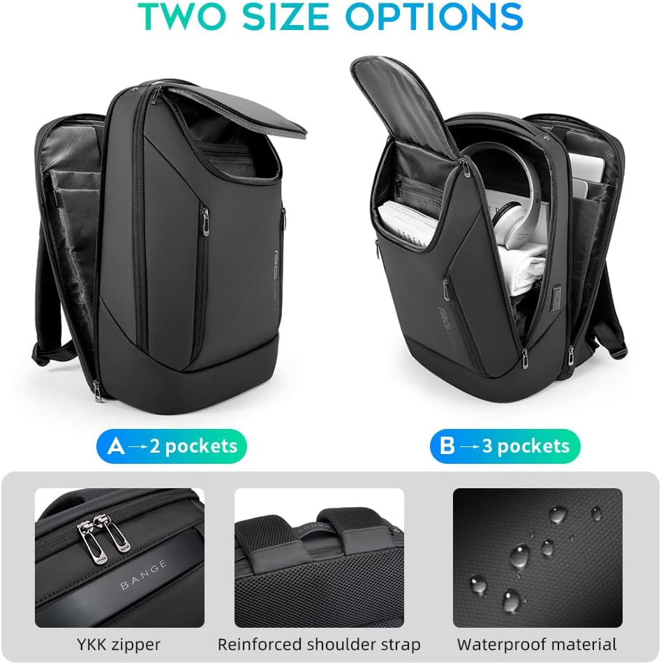 Waterproof Business Backpack w - Laptop Backpack 15.6 avis et prix