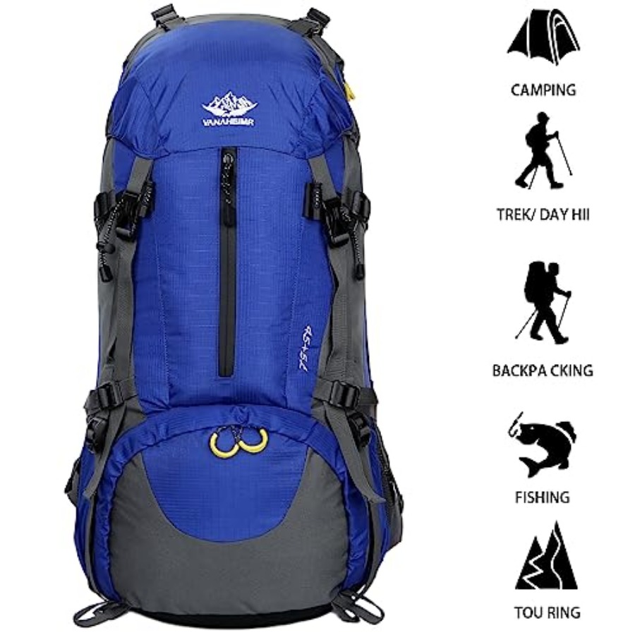 50L Hiking Backpack Men Campin - Rain Cover Backpack avis et prix