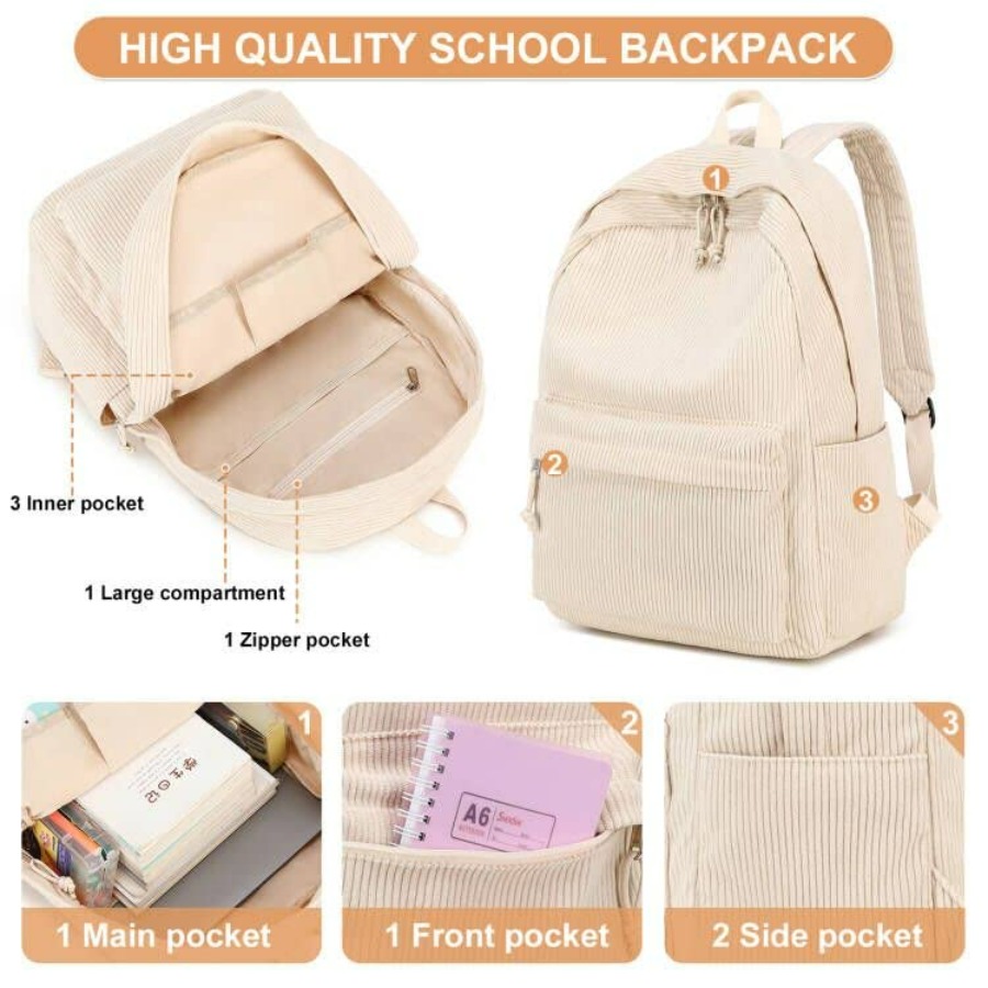 School Backpack for Teens Larg - School Backpack Teen avis et prix