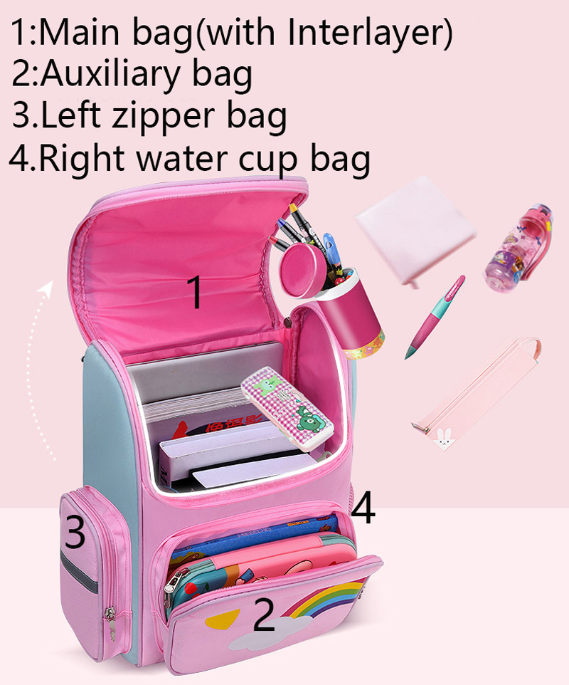 Kid Backpack for Girl Unicorn  - School Backpack Teen avis et prix