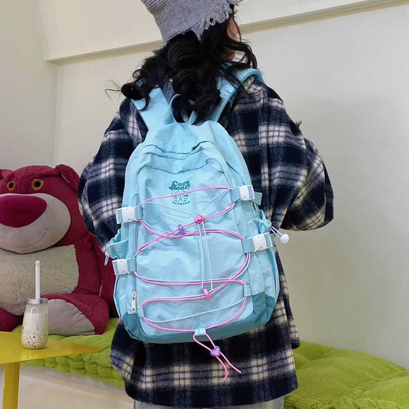 LEFTSIDE Women's Nylon Backpac - School Backpack Teen avis et prix